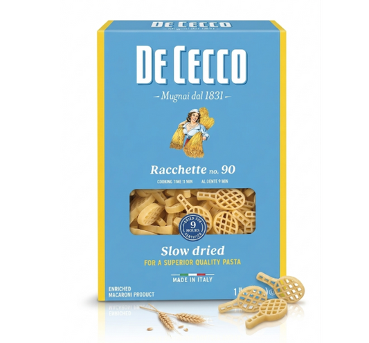 De Cecco Racchette Pasta No. 90 453g