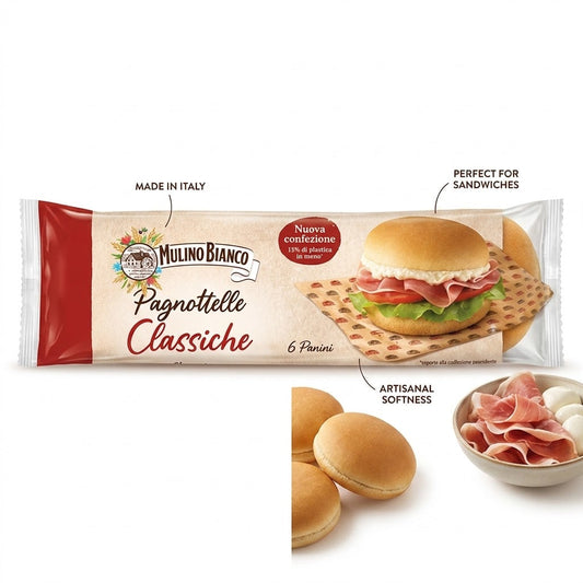 Mulino Bianco Classic Pagnottole Italian Sandwich Buns