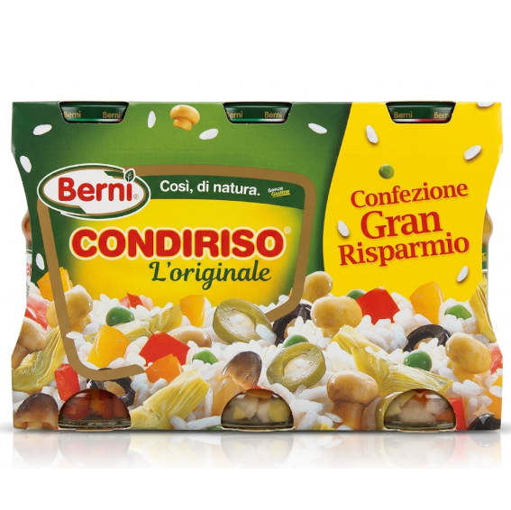 Berni Original Condiriso Marinated Vegetables 300gx3
