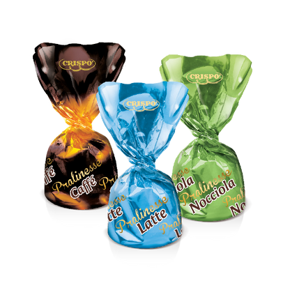 Crispo Pompei Assorted Milk Chocolates Pralines 250g