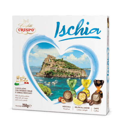 Crispo Confetti Ischia Pralinesse 250g