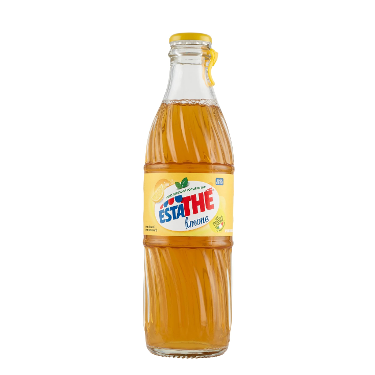 Estathe Lemon Italian Iced Tea in Glass Bottle 250 ml