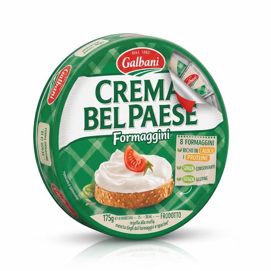 Formaggini Bel Paese Galbani Classic Italian Cream Cheese 175g