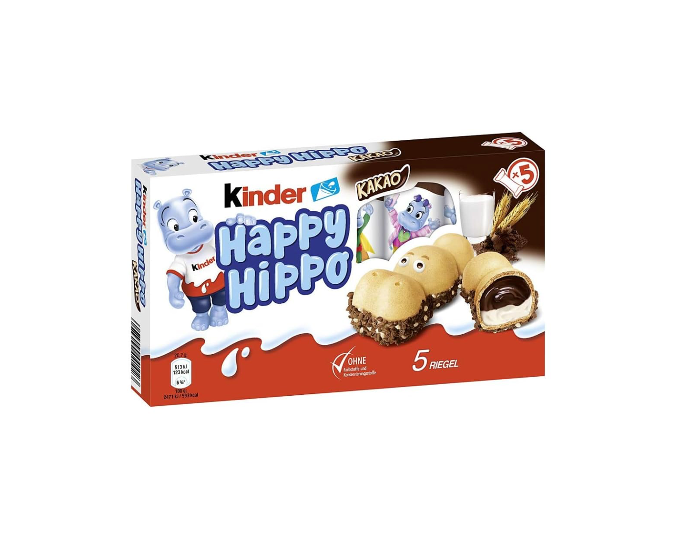 Kinder Happy Hippo Cacao 103.5g