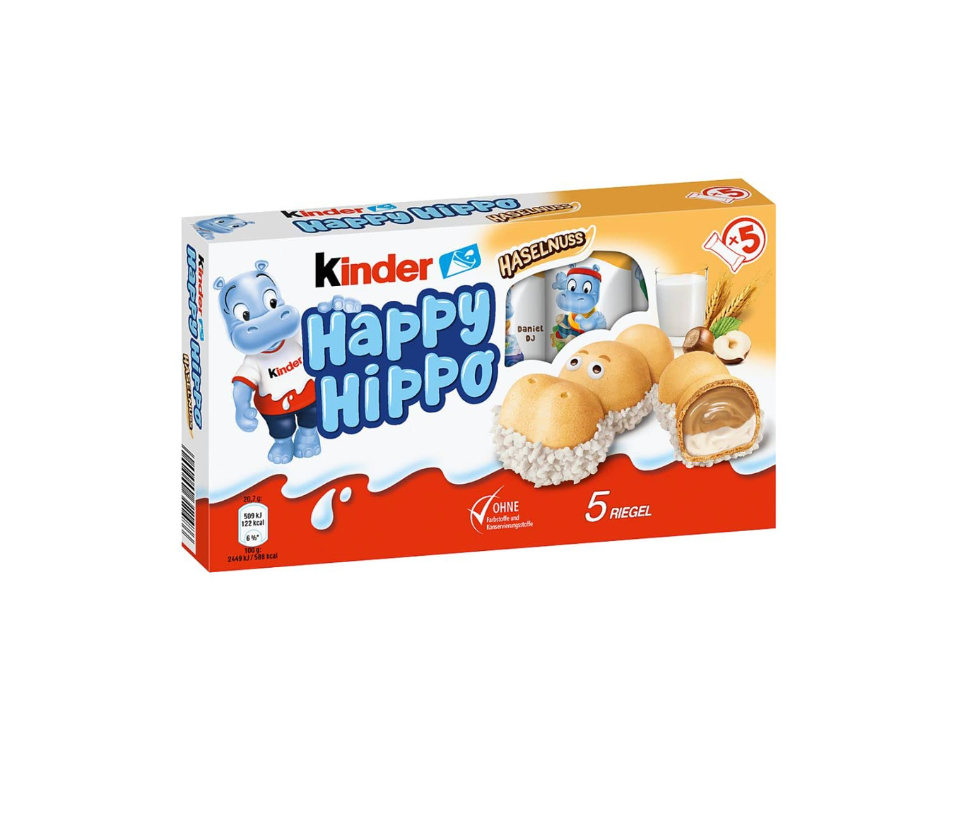 Kinder Happy Hippo Hazelnut 103.5g