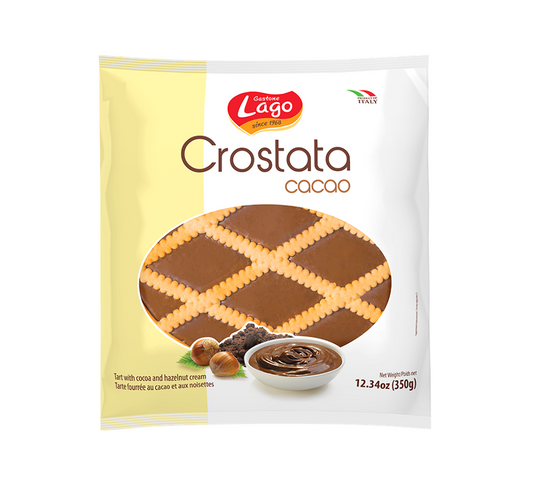 Lago Crostata Cacao Shortbread Tarts 350g