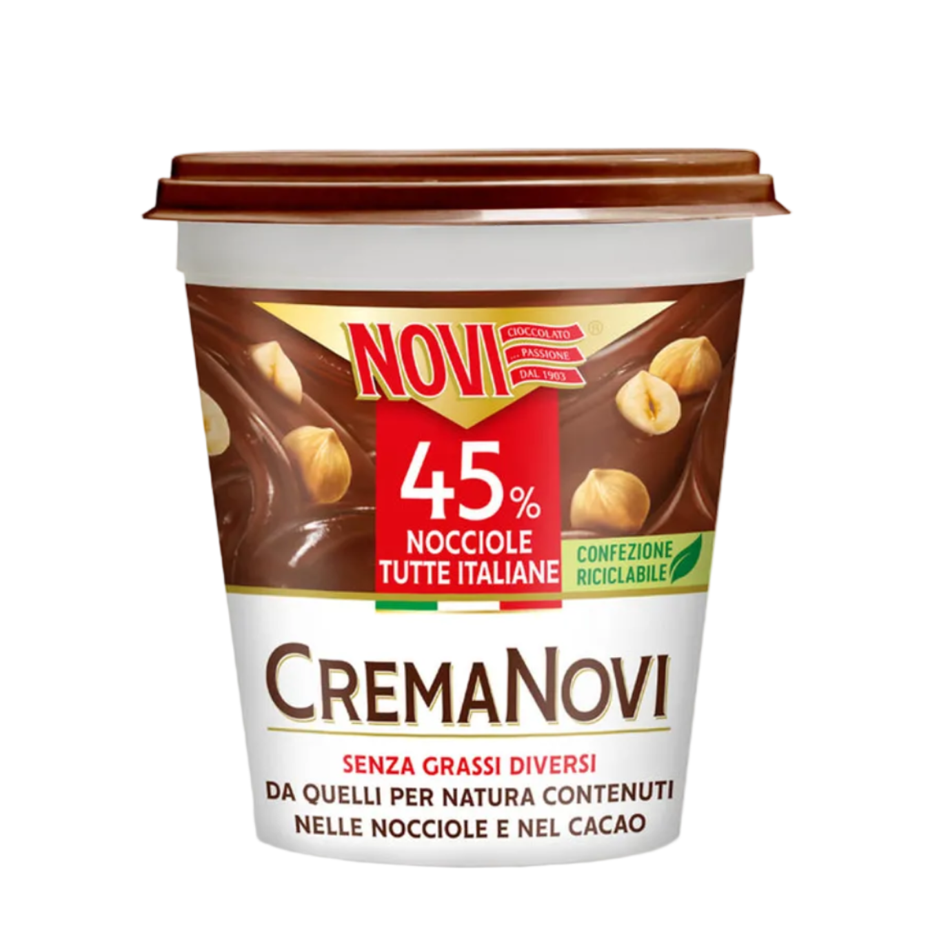 Novi Spreadable Hazelnut Cream 200g