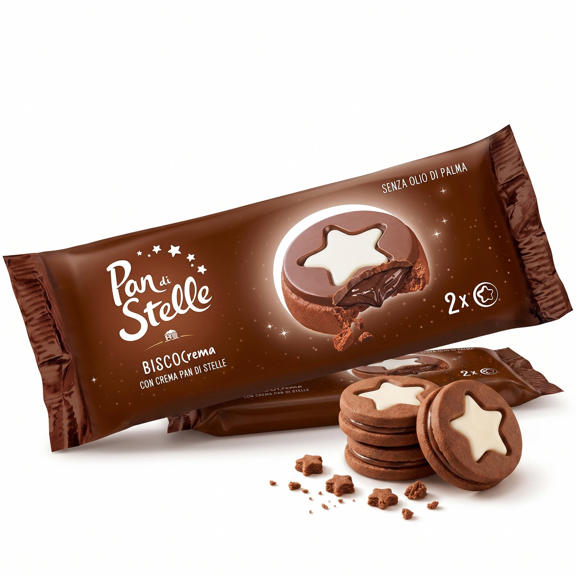 Pan Di Stelle Biscocrema Biscuits 28g
