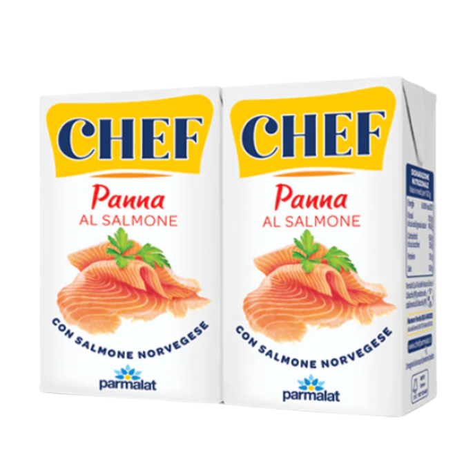 Panna Chef al Salmone Cream 125mlx2