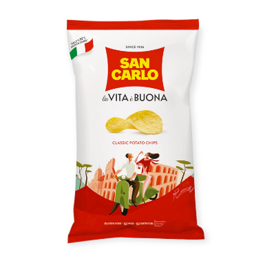 San Carlo Classic Potato Chips 180g