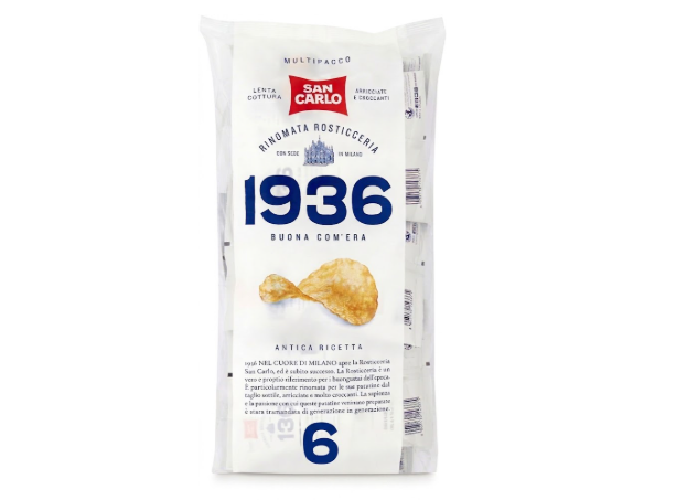 San Carlo Potato Chips Ancient Recipe 1936 25g