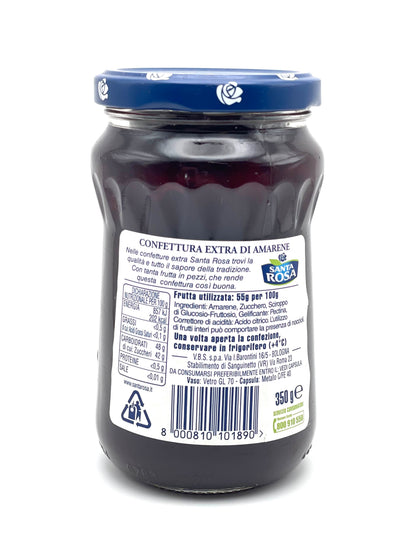 Santa Rosa Amarene Black Cherry Jam 350g